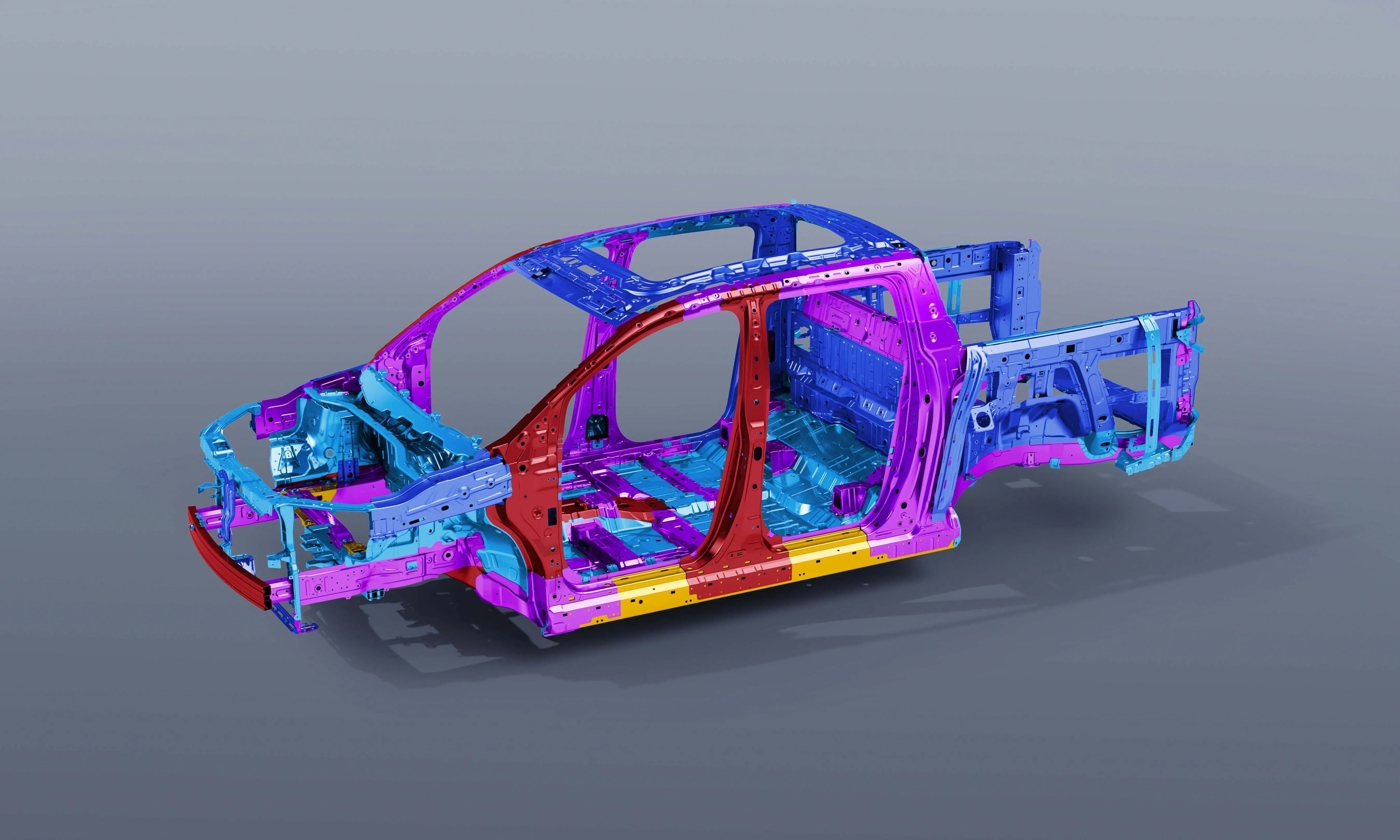 Estructura de carrocería integral de RD6